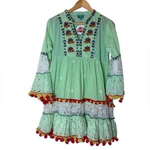 NWT Amalfi Sartoria with Love From Italy Linen Dress Size Large